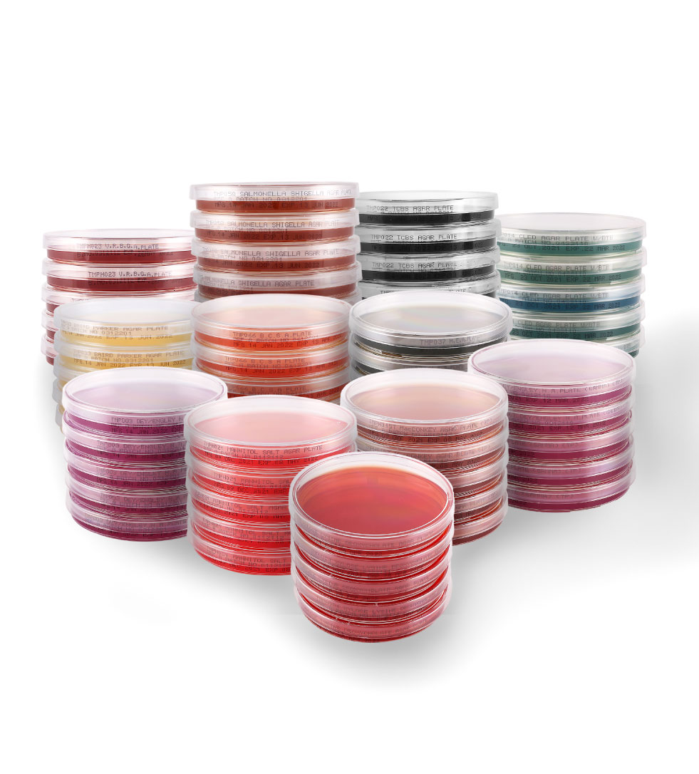 Ready-to-Use Agar Plates – Assorted Culture Media (Sterile, Pre-Poured)